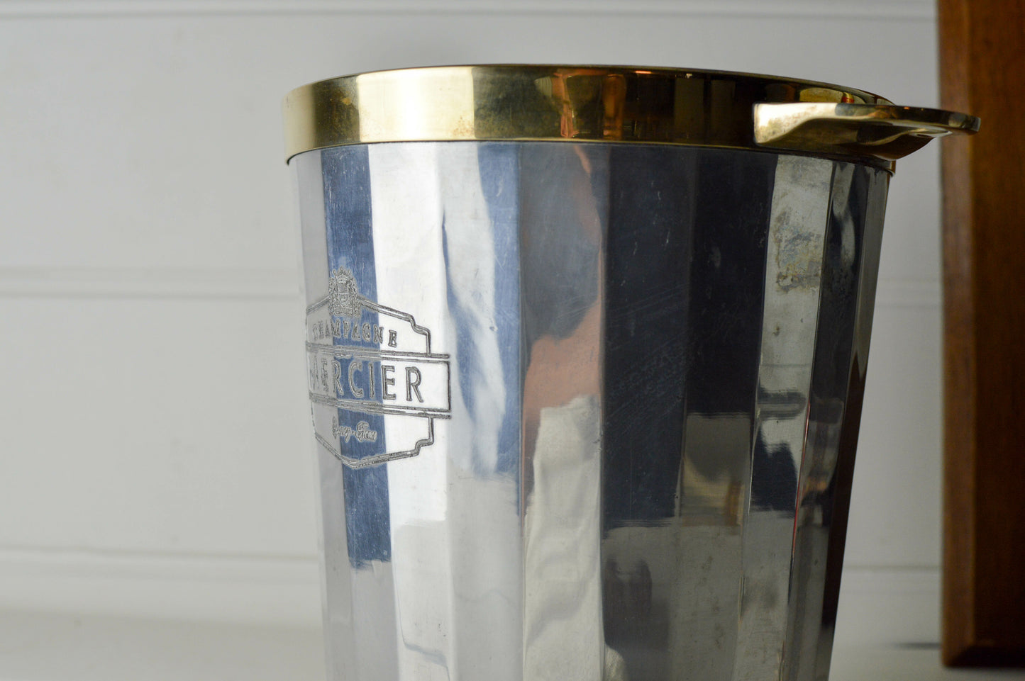 French Vintage Mercier Champagne Bucket