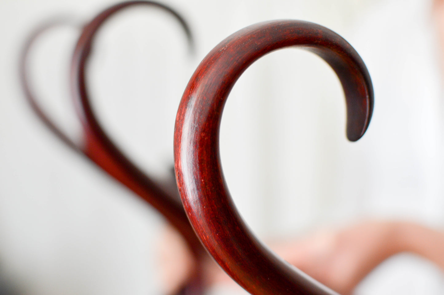 Antique Coat Rack with 3 'S hooks' (Thonet brand)